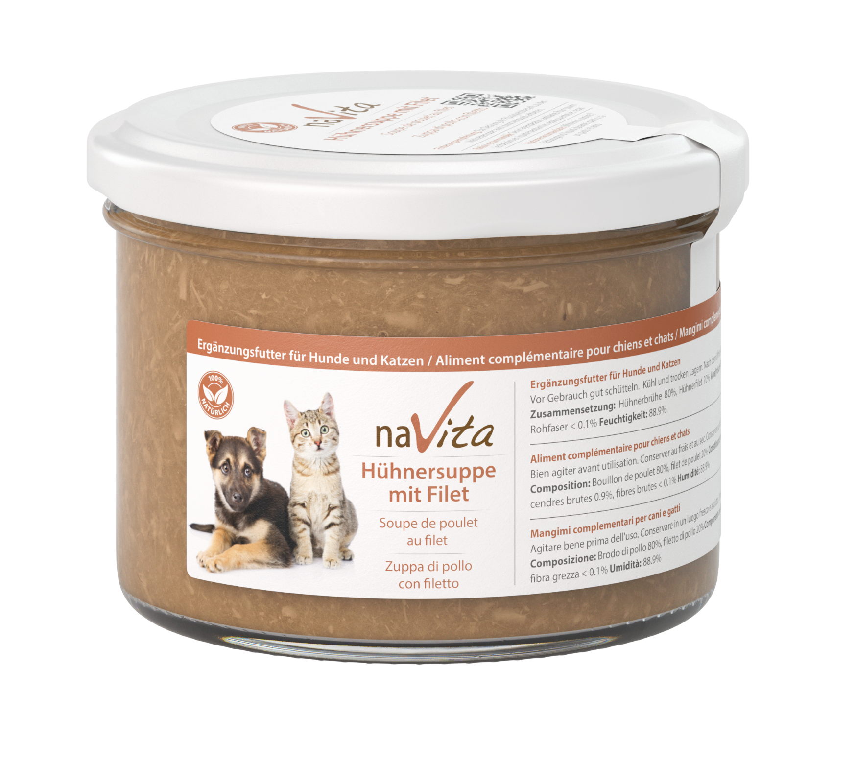 Zuppa di pollo con filetto 190ml